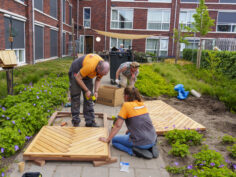 HORNBACHhelpt geeft tuin Florence Mariënpark nieuwe uitstraling