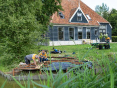 HORNBACHhelpt bouwt vissteiger bij Het Buitenhuis