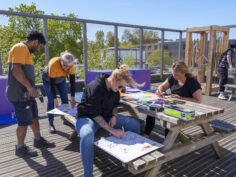 HORNBACHhelpt transformeert dakterras JLC Windkracht tot speelparadijs